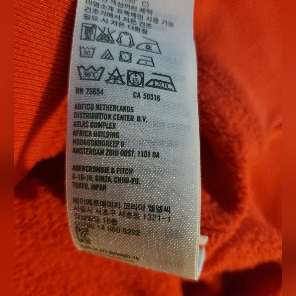 Gilly Hicks Red Long Sleeve Hoodie - Picture 5 of 7